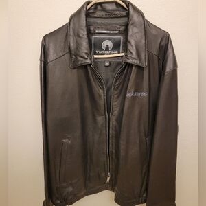 NWT Weatherproof Men's Leather Jacket